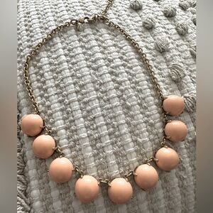 👀FREE WITH PURCHASE • J Crew Necklace • Peach/Coral Colour with GH